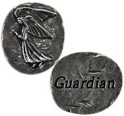 Guardian Angel pocket stone