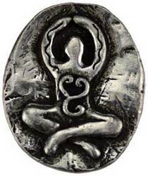 Goddess pocket stone - Click Image to Close