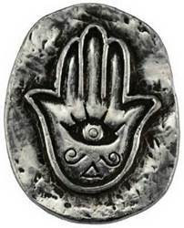 Hamsa pocket stone - Click Image to Close