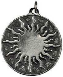 Sun Disk, Mother Protector amulet - Click Image to Close