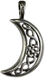 Celtic Moon Celestial amulet - Click Image to Close