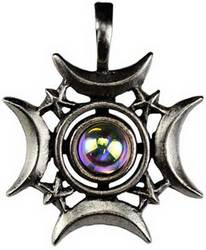 Crescents Rising Celestial amulet - Click Image to Close