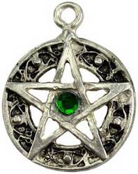 Celtic Knot Pentagram amulet