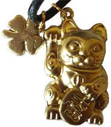 Chinese Money Cat amulet