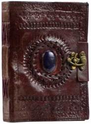 Stone Eye leather blank book w/ latch - Click Image to Close