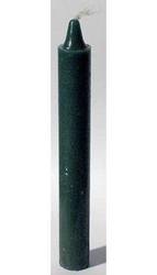 Green 6" Taper candle