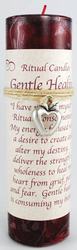 Gentle Healing pillar candle with Ritual Necklace - Click Image to Close