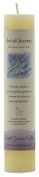 Astral Journey Reiki Charged pillar candle