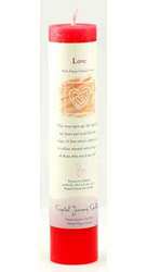 Love Reiki Charged Pillar candle - Click Image to Close