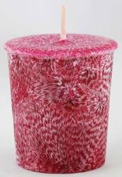 Dragon's Blood Palm Oil Votive Candle - Click Image to Close