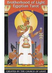 Brotherhood of Light Egyptian tarot deck by Church of Light - Click Image to Close