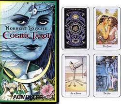 Cosmic tarot deck by Norbert Losche