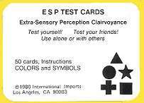 ESP Test Cards (50 Cards)