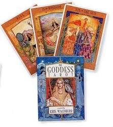 Goddess tarot deck by Kris Waldherr - Click Image to Close