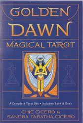 Golden Dawn Magical Tarot (deck and book) by Cicero & Cicero