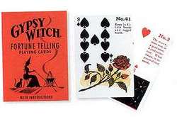 Gypsy Witch Fortune Telling Playing Card by Mlle Lenormand (attributed)