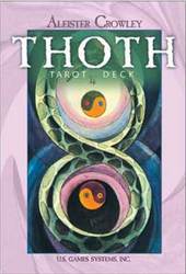 Thoth Tarot Deck (small purple) by Crowley/Harris - Click Image to Close