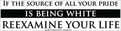 If the Source of All your Pride is Being White Reexamine Your Life