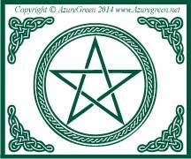 Pentagram bumper sticker