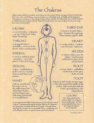 Chakras poster - Click Image to Close