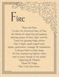 Fire Evocation poster - Click Image to Close