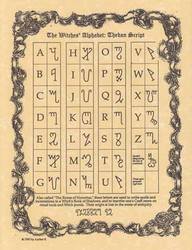 Witches' Alphabet poster - Click Image to Close