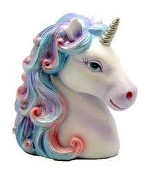 6" Unicorn bank - Click Image to Close