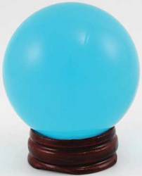 50mm Aqua gazing ball - Click Image to Close