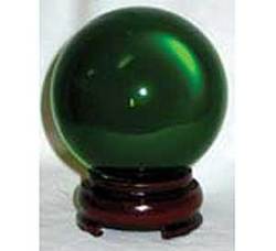 50mm Green gazing ball - Click Image to Close