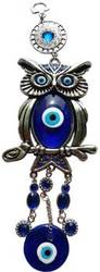 Wahching Owl Evil Eye wall hanging