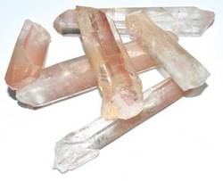 ~3# Smoky Qtz Lemurian points - Click Image to Close