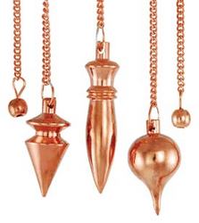 copper plated Brass pendulum