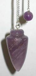 Amethyst pendulum