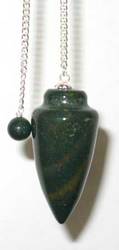 Bloodstone pendulum