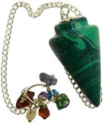 Malachite pendulum - Click Image to Close