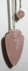 Rose Quartz pendulum - Click Image to Close