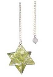 Merkabah Peridot Orgone pendulum - Click Image to Close