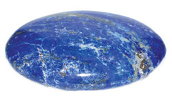 Lapis palm stone - Click Image to Close