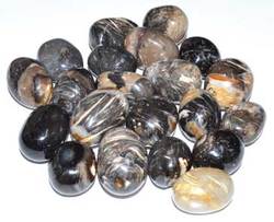 1 lb Agate, Feather tumbled stones - Click Image to Close