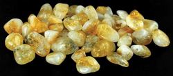 1 lb tumbled Citrine stones - Click Image to Close