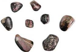 1 lb Rhodonite tumbled stones