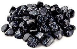 1 lb Snow Flake Obsidian tumbled stones