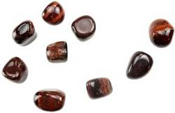 1 lb Red Tiger Eye tumbled stones