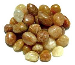 1 lb Topaz tumbled stones - Click Image to Close