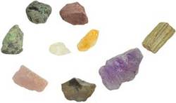 1 lb Mixed untumbled stones - Click Image to Close