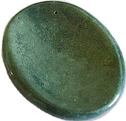 Bloodstone worry stone