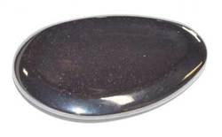 Hematite worry stone - Click Image to Close