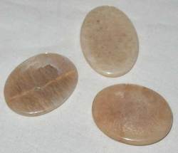 Moonstone worry stone