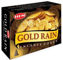 Gold Rain HEM cone 10 cones