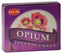 Opium HEM cone 10 cones - Click Image to Close